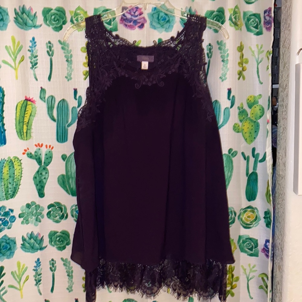 XL Truly Poppy blouse